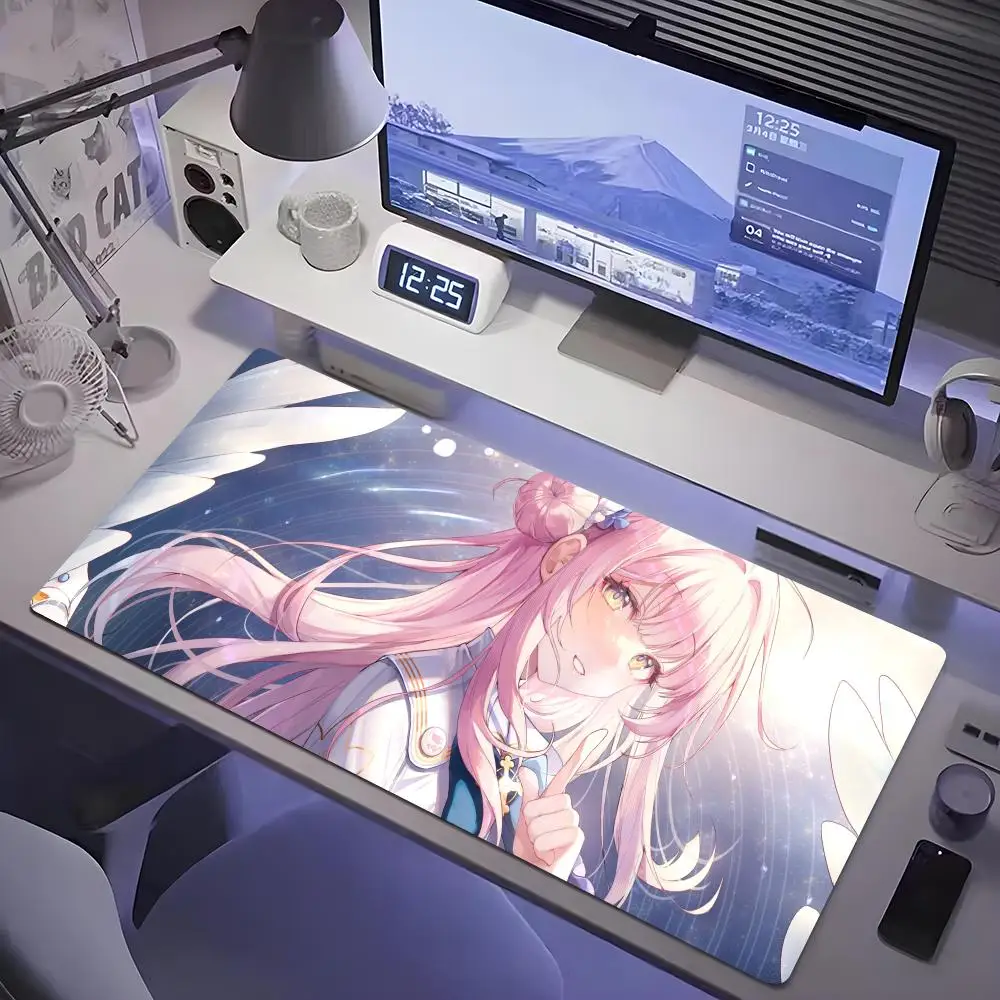 

blue archive misono mika Mouse Pad Tablet mouse Pad Laptop xl desktop mouse pad, cute HD Rainbow Gaming keyboard pad, csgo