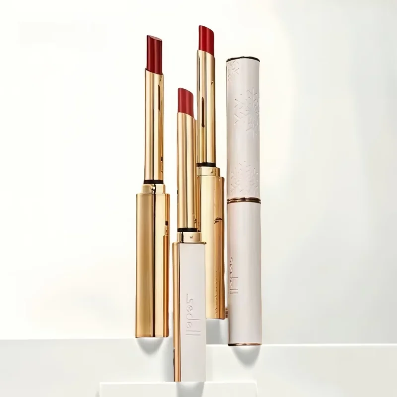 전문가용 벨벳 립스틱 틴티드 립밤 립 스테인 모든 피부톤용 보습 영양 립스틱 여성용 팩