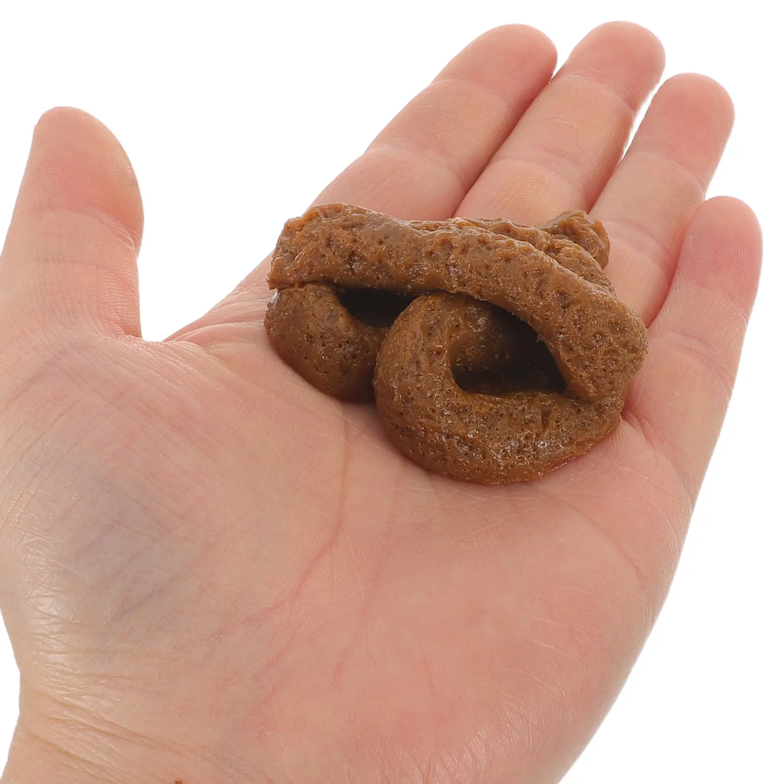 1Set Soft Realistic Poop Gag Set Fake Brown Stool Prank Accessory Bathroom Lawn Office Party April Fools Joke Jute Bag Prank Set