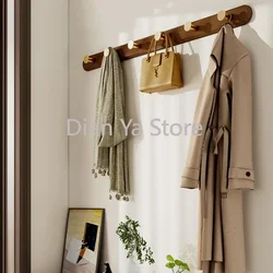 Nordic Entrance Auvent Clothes Dress Rack Garment Hanger Coat Hat Wall Mounted Clothes Hangers Perchero Pared Hallway Furniture