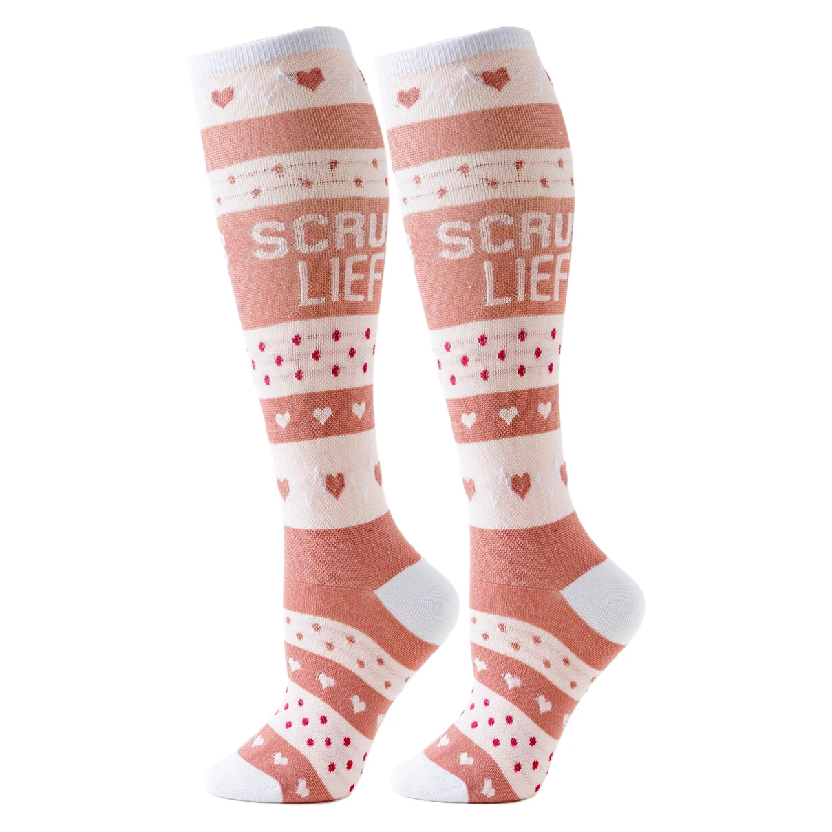 Calcetines de compresión para hombre y mujer, medias deportivas para ciclismo, correr, Yoga, fútbol atlético, baloncesto, Rugby, senderismo, tenis, monopatín