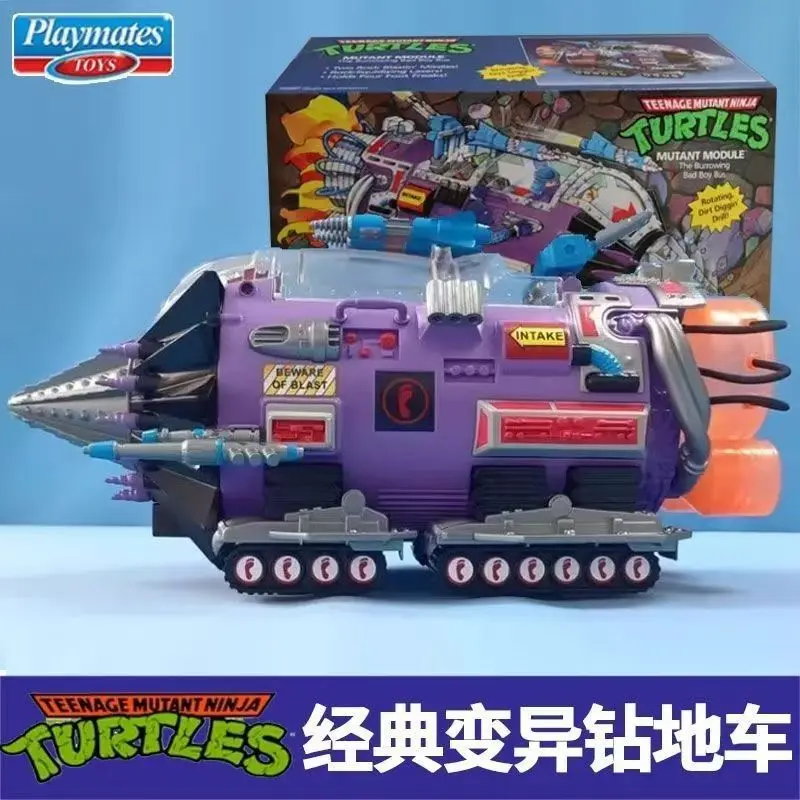 Playmates Toys Teenage Mutant Ninja Turtles Footcruiser Reissued Convertible Attack Vehicle Model Collectible Display