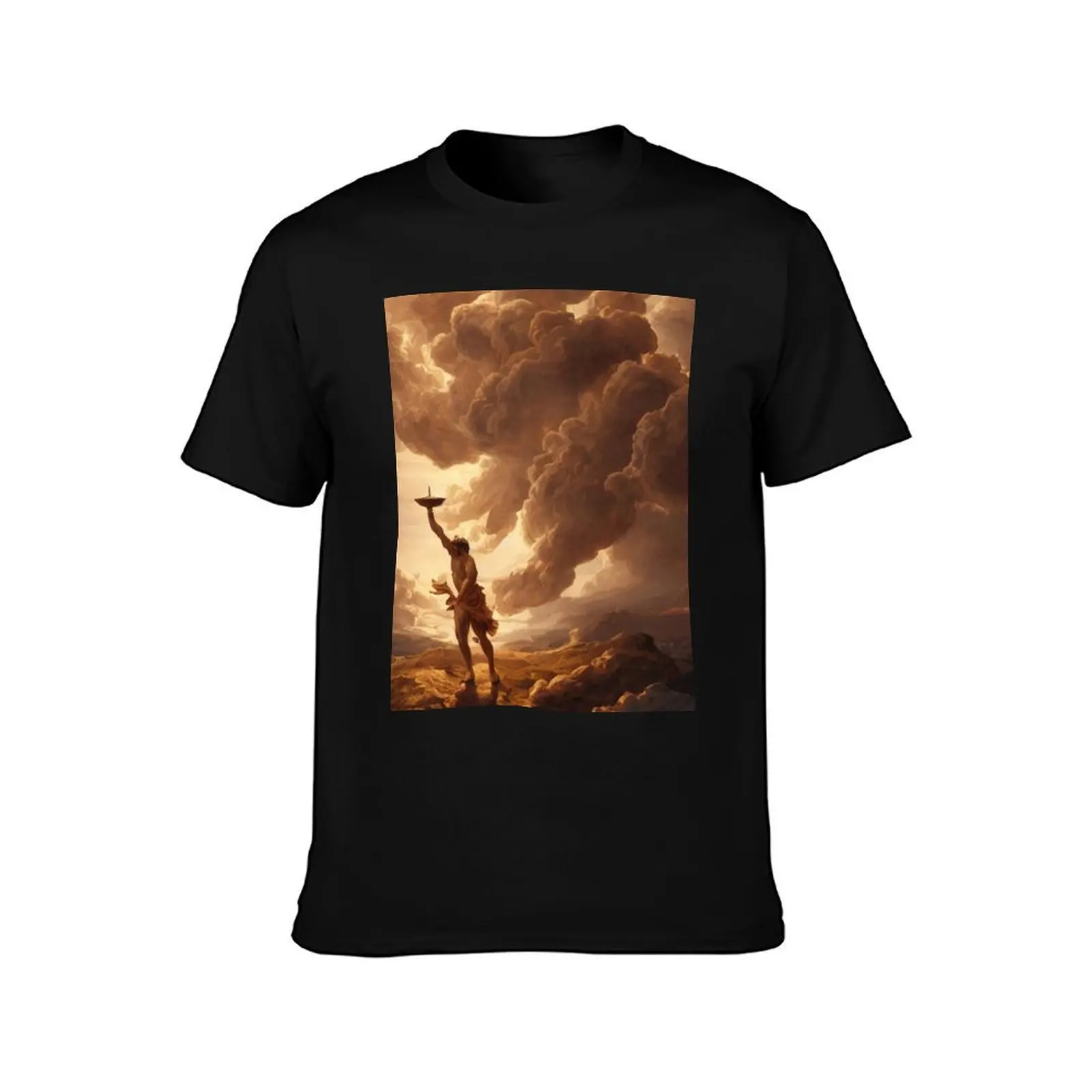 Offering for the Greek Gods T-Shirt Casual Trendy Short Sleeve T-Shirt