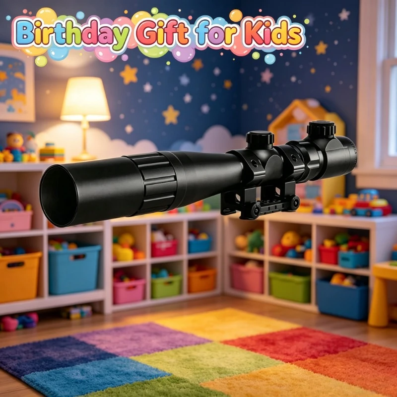2026 NEW 36mm Long Tube Magnifying Scope Adjustable Zoom with 20mm Weaver Rail Mount Outdoor Toy Game Accessory Gift for Men