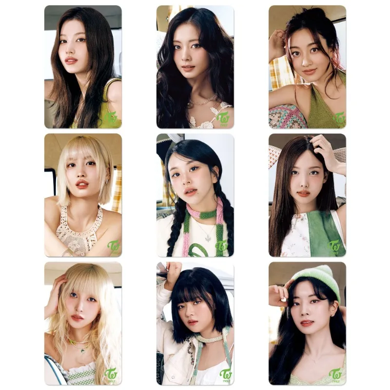 

Kpop TWICE Rabbit Gas 5TH Generation Nayeon Jeongyeon Momo Sana Photo Card Jihyo Mina Dahyun Chaeyoung Tzuyu Fans Gift