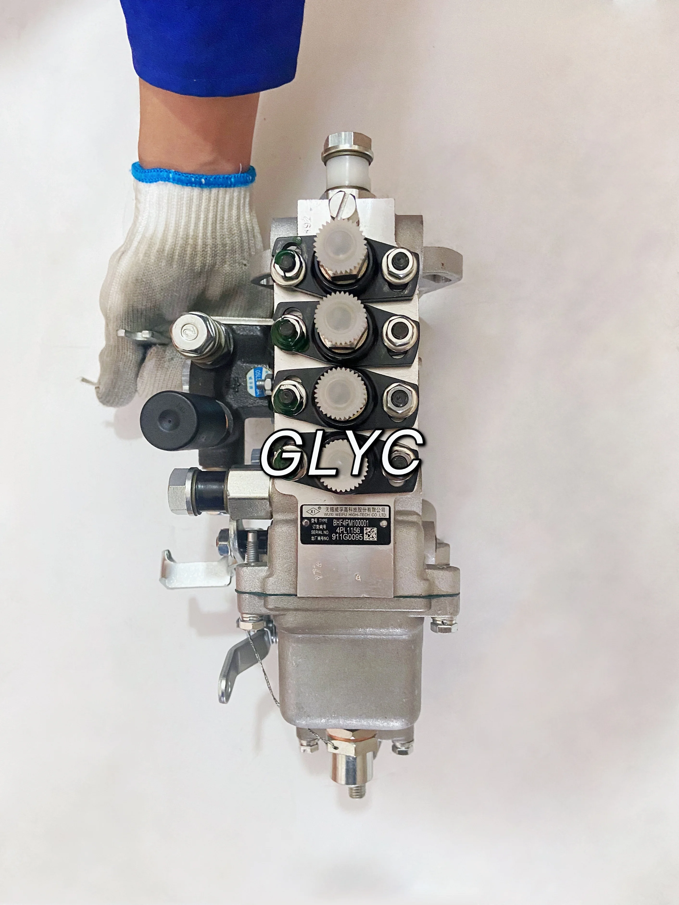 Genuine Dies el Common Rail Fuel Pump 4PL1156 BHF4PM100001 2100252 for YZ4102ZLQ OEM Orders Accepted
