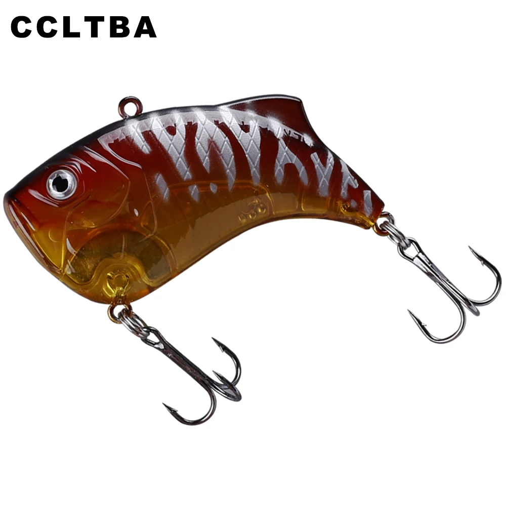 CCLTBA 6.5cm 12g VIB Hard Baits Sinking Lipless Crankbait Wobblers Fishing Lures Bass Trout Lure for Fishing Tackle