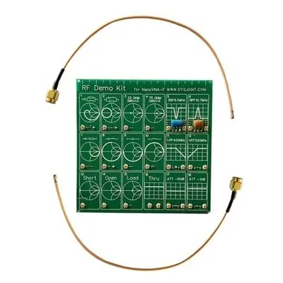 Nanovna filtro atenuador vna rf placa de teste testador kit demonstração módulo placa de ensaio analisador rede ferramenta unive