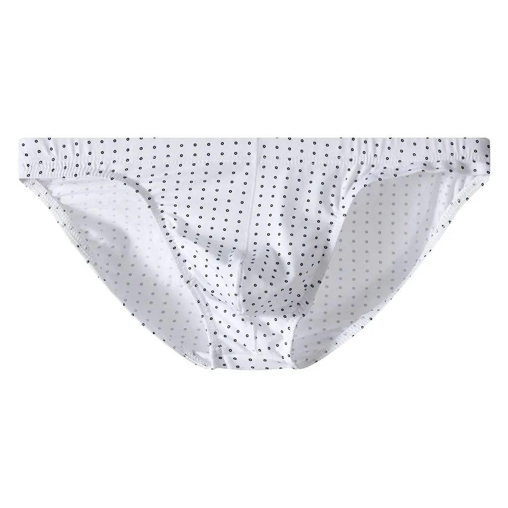 Men Cute Printed Soft Briefs Underpants Hip-Wrap Breathable U Convex Pouch Underwear Casual Fashion Man Panties