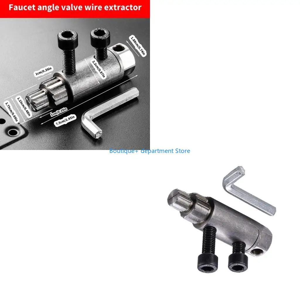 

E1PD Высокопроизводительные клапаны для смесителей. Удаление сломанной проволоки с зачищенным винтом для легкого обслуживания