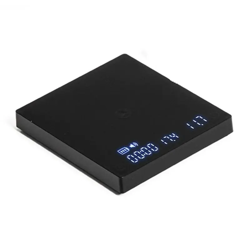 

MOPHE-Black Mini Pour Over Espresso Scale With Electronic Coffee Scale Featuring Brewing And Heat Insulation Pad