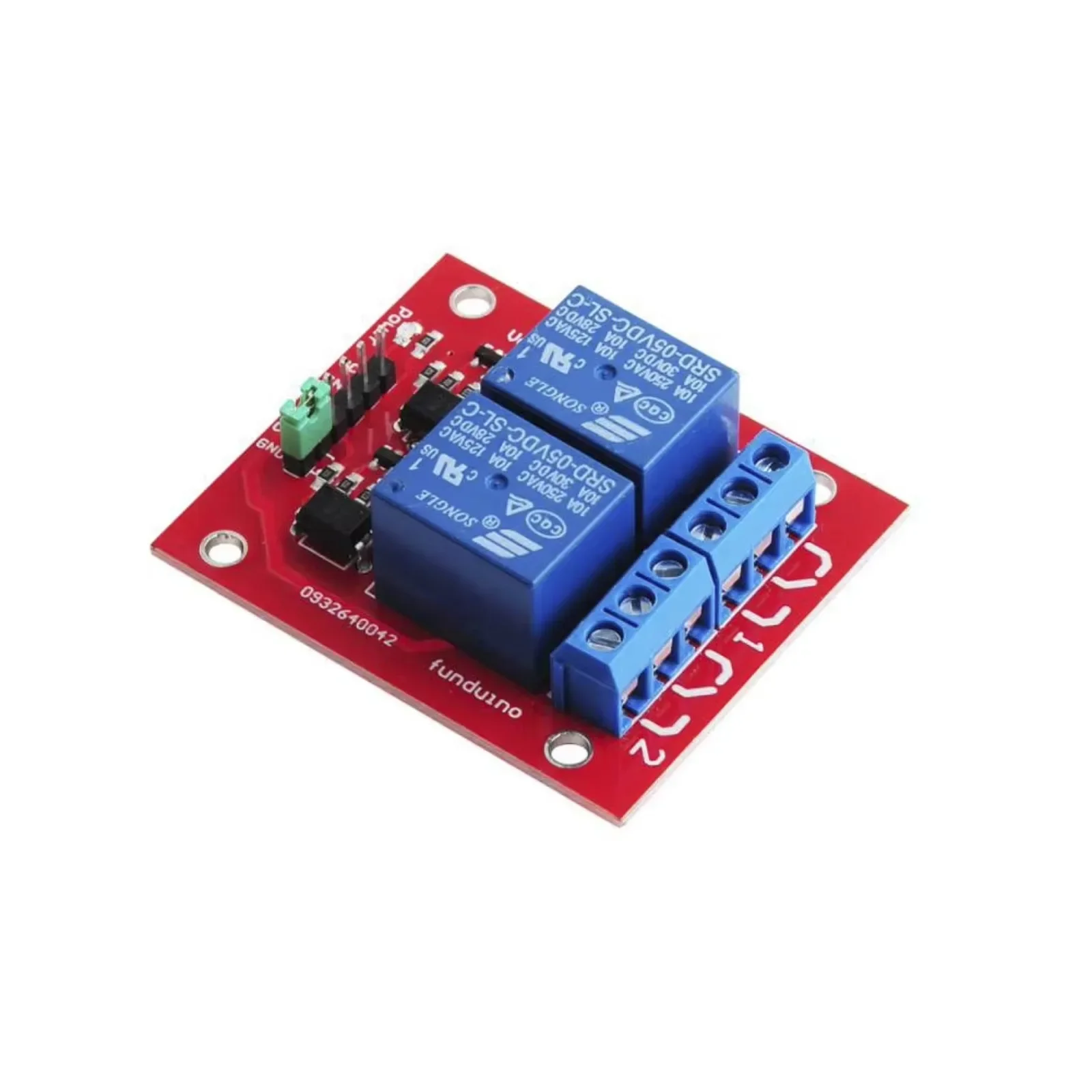 5 шт. 2-канальный релейный модуль 5 В, плата расширения с защитой оптической связи