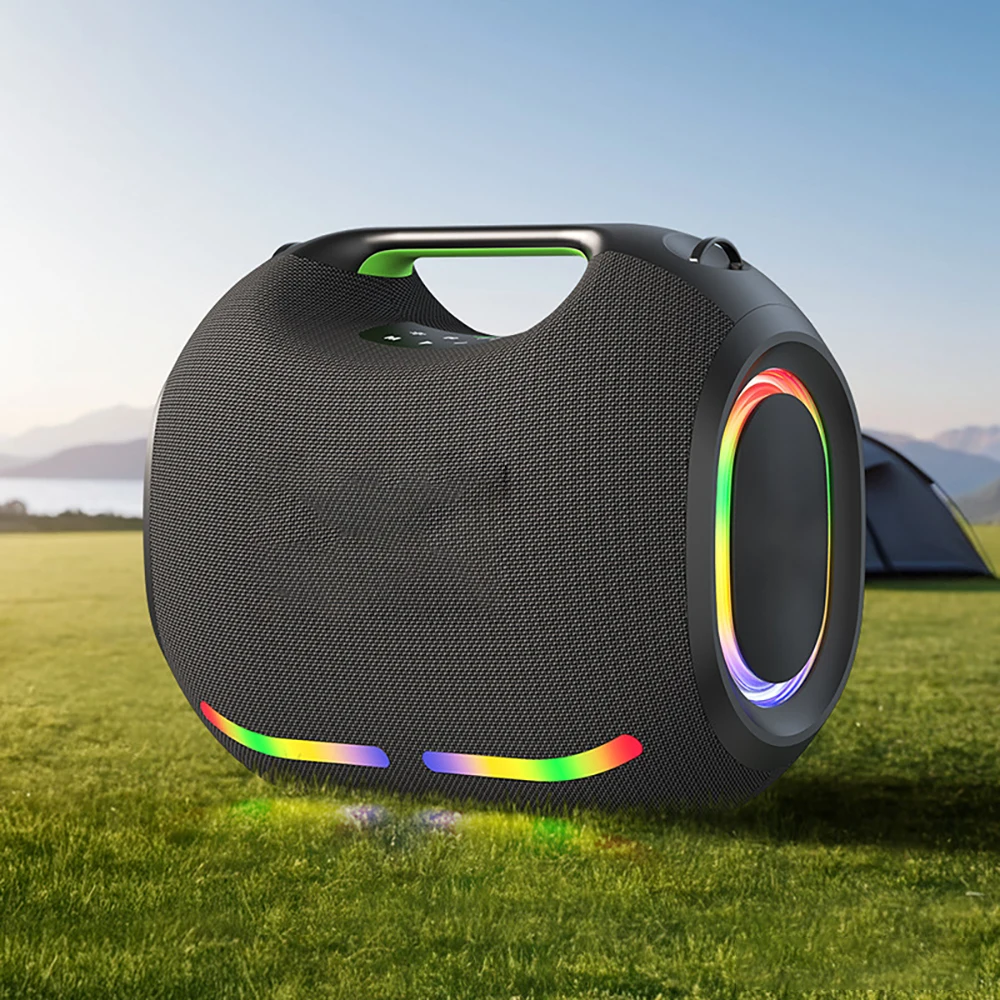 JHZ forWaterproof Mini Stereo Loudspeaker Portable Speakers with 250W Subwoofer Wireless Outdoor with WiFi Bass Vibration