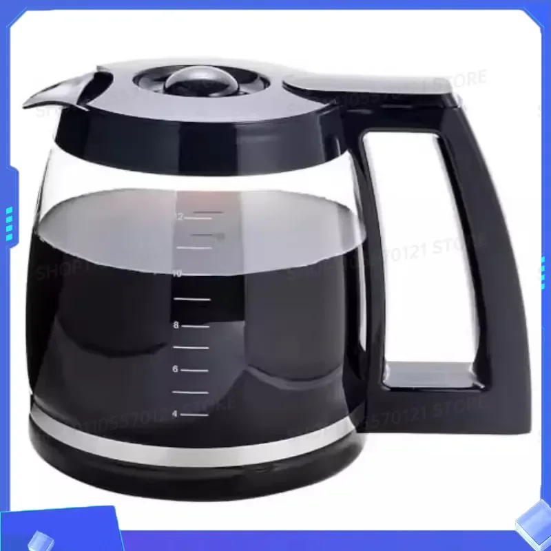 12 Cup Coffee Maker Carafe Replacement for Cuisinart SS-12 SS-15 SS-16 DCC-1100BK DCC-1200 Glass Pot Jug