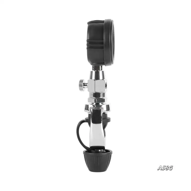 

Dive Gear Accessory: Professional Submersible Pressure Gauge With YOKE Connector For Air Tanks
