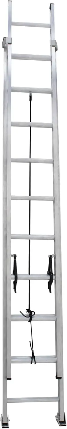 Ladder 16-foot Aluminium Extension Ladder, 300-Pound Load Capacity, Type IA