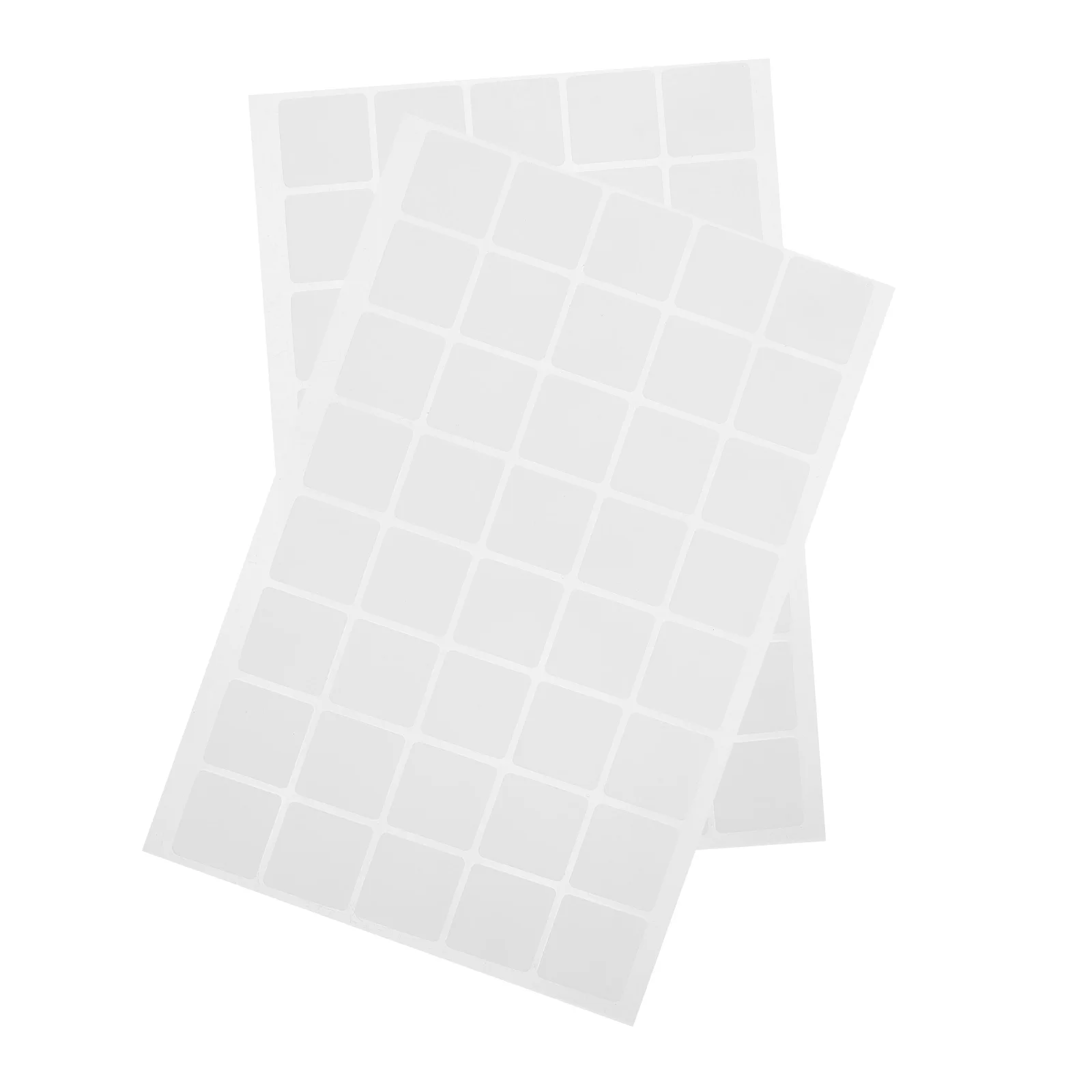 80pcs Double Sided Tape Clear Adhesive Pads Strong Stickiness Removable Photo Wall Stickers Square 25x25x0.8mm