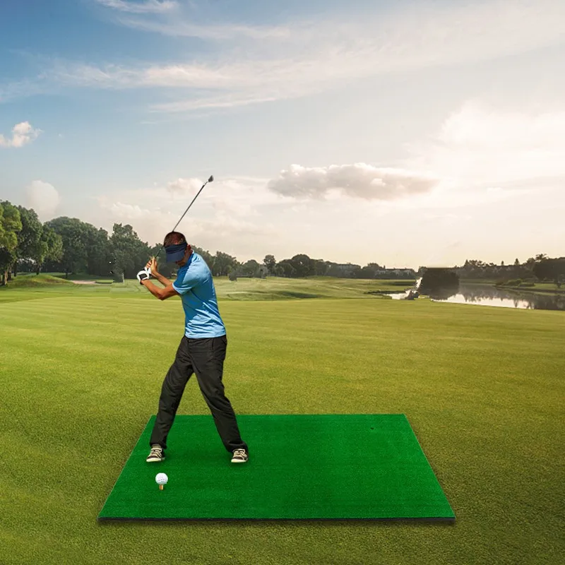 

Weighted Rubber Base Outdoor Golf Training Practice Mat Driving Range Golf Hitting Mat