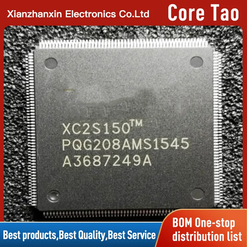 1pcs/lot  XC2S150-PQG208 XC2S150-PQ208 XC2S150 QFP208 Microcontroller chip
