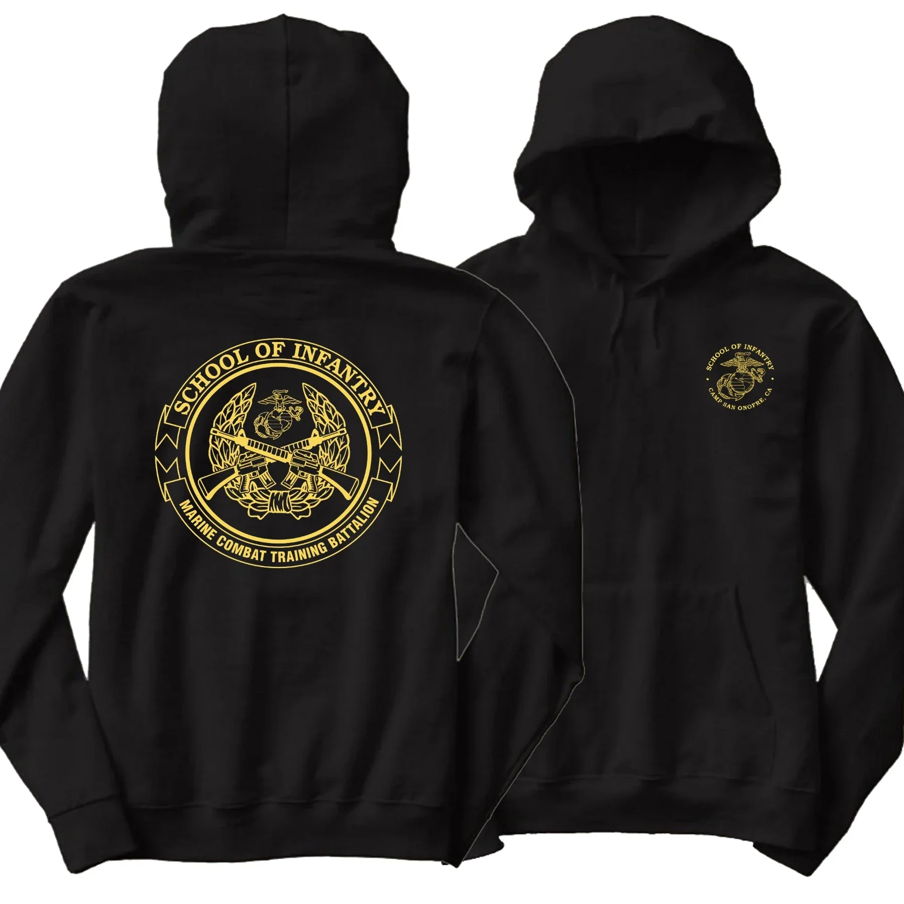 

Camp San Onofre, CA. US Marine Corps School of Infantry Pullover Hoodie 100% Cotton Comfortable Military Style Mens Sweatshirt