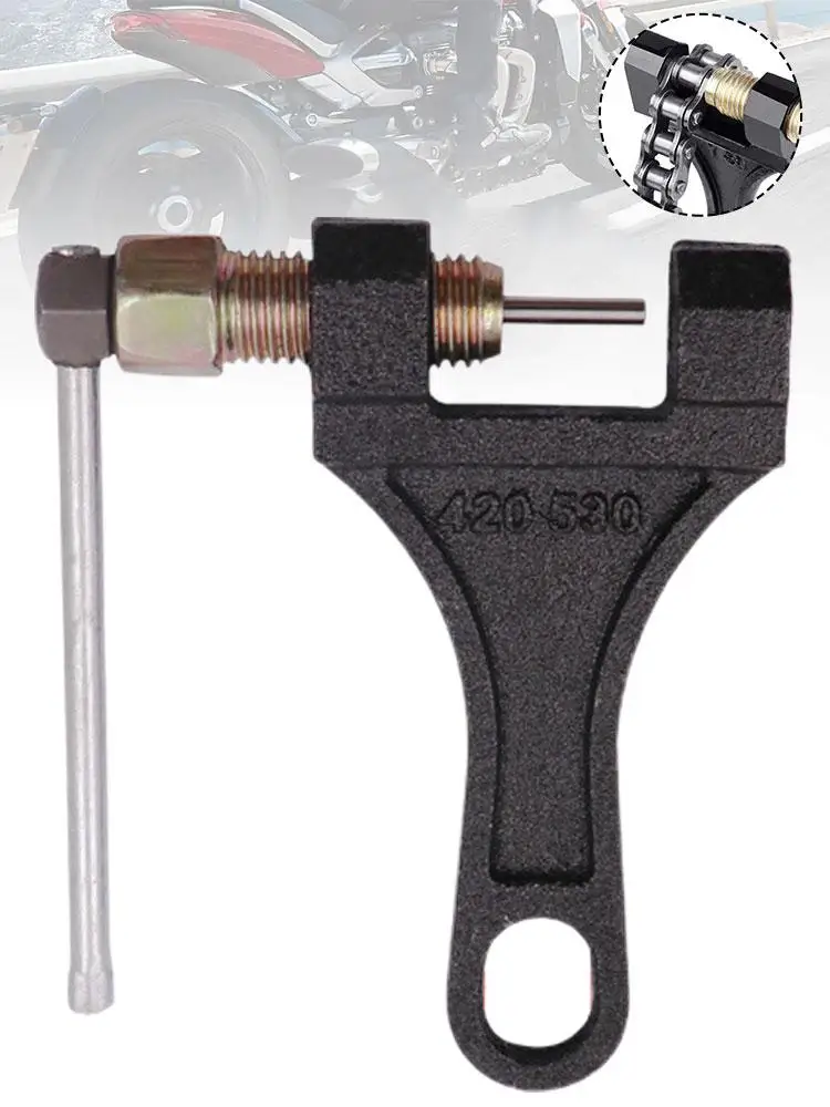 AliExpress UK Universal Chain Removal Tool 420-530 Chain Breaker Cutter Repair Tool for Motorcycle Bike ATV Durable Steel Easy Chain