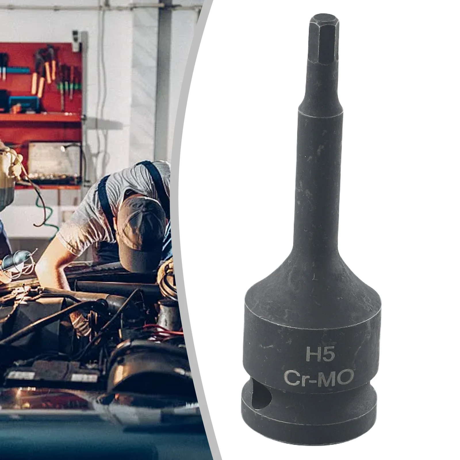 Electric Drill Socket Adapter for 1/2'' (12 5mm) Hex Head with Multiple Sizes for Home Repair and Workshop Use