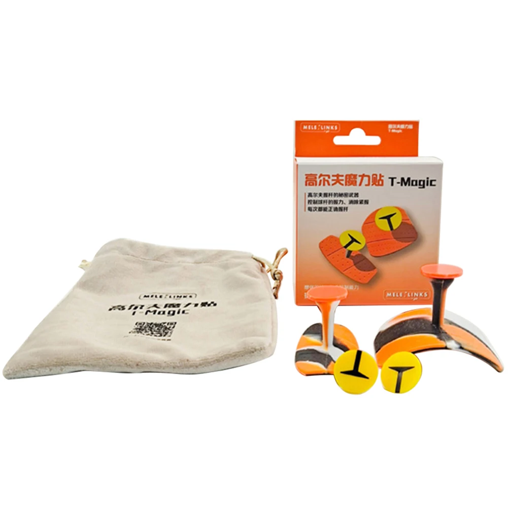 Golf Swing Trainer Anti-Slip Golf Grip Alignment Tool Reduced Grip Pressure Golf Magic Grip Sticker Golf Grip Training Aid