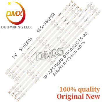 8 Stks/partij 55m9 55 Inch Lcd Tv Achtergrond Licht Bar RF-AZ550E30-0601B-12/0501a-12 RF-AZ550E30 0601b-20/0501a-20 YAL13-0053030 3V