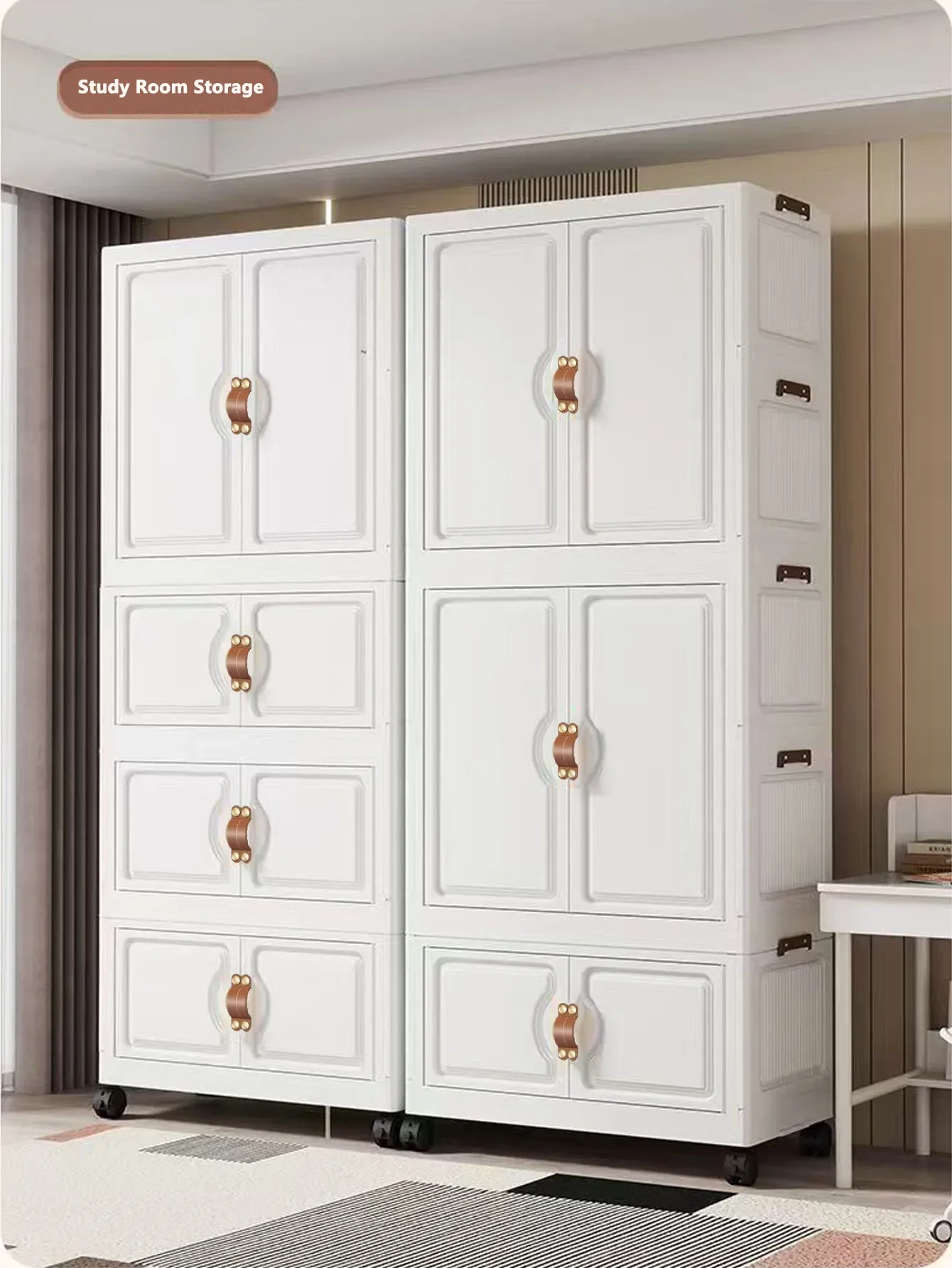 أرفف قابلة للتعديل، خزانة تخزين قابلة للطي للمطبخ والحمام وغرفة النوم وغرفة المعيشة، منظم متعدد المشاهد مع رف قابل للتعديل