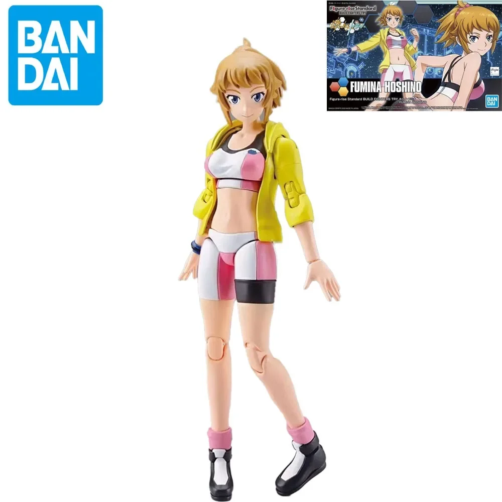 

Bandai натуральная фигурка Gundam, комплект модели, стандартная фигурка Fumina Hoshino, коллекция, экшн-фигурка, модель, игрушки, подарки