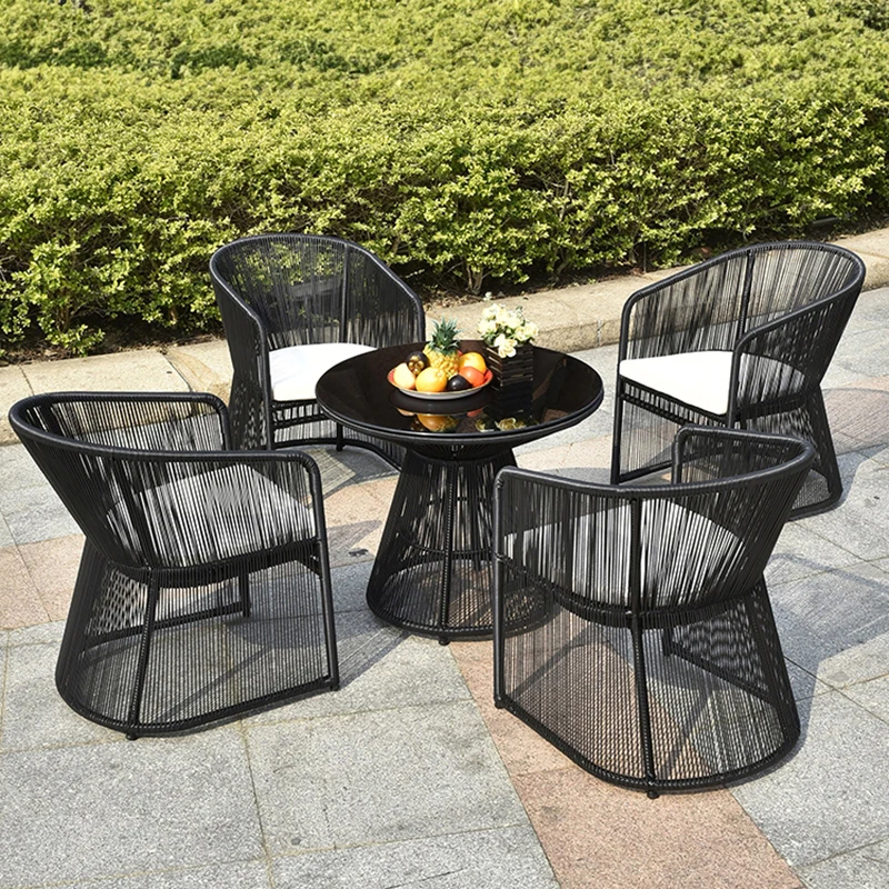 Furniture Outdoor Set Patio Garden Table Chairs CAMP Prefabricated House Kitchen Trade Shows Sets Chair Houses Complete Lounge