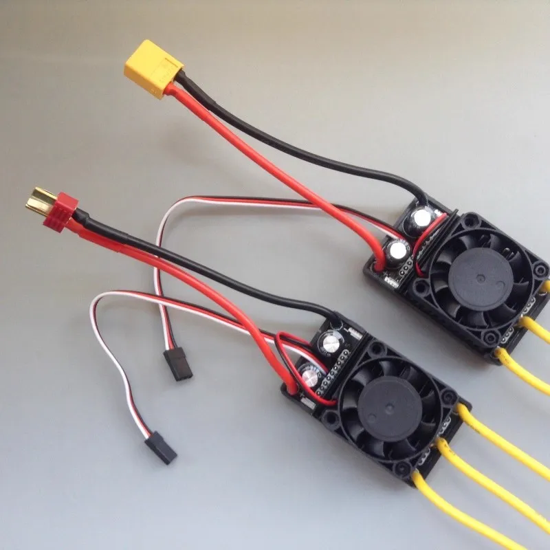 ESC senza spazzole 70A, robot subacqueo per auto da barca raffreddato ad aria, bidirezionale, telecomandato, elica, 2S-6S