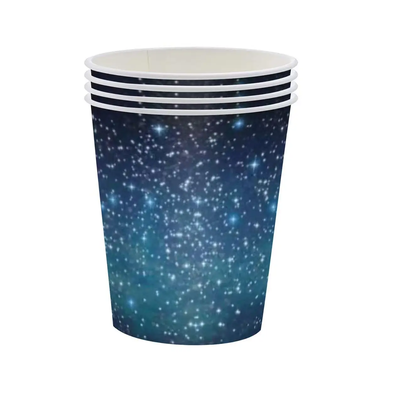 Disposable Starry Sky Theme Tablecloth Adult Children Birthday Party Decoration Starry River Star Outer Space Party Table Cloth view 3