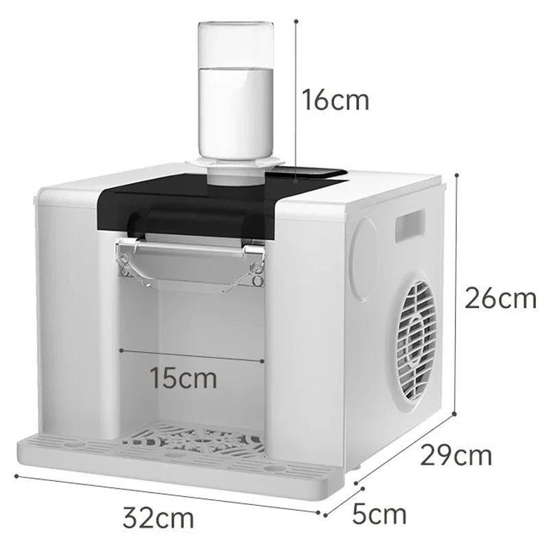 WS-001 Snowflake Ice Maker Shaving Machine Korean Celebrity Bingsu Machine Commercial Electric Snow Ice Maker