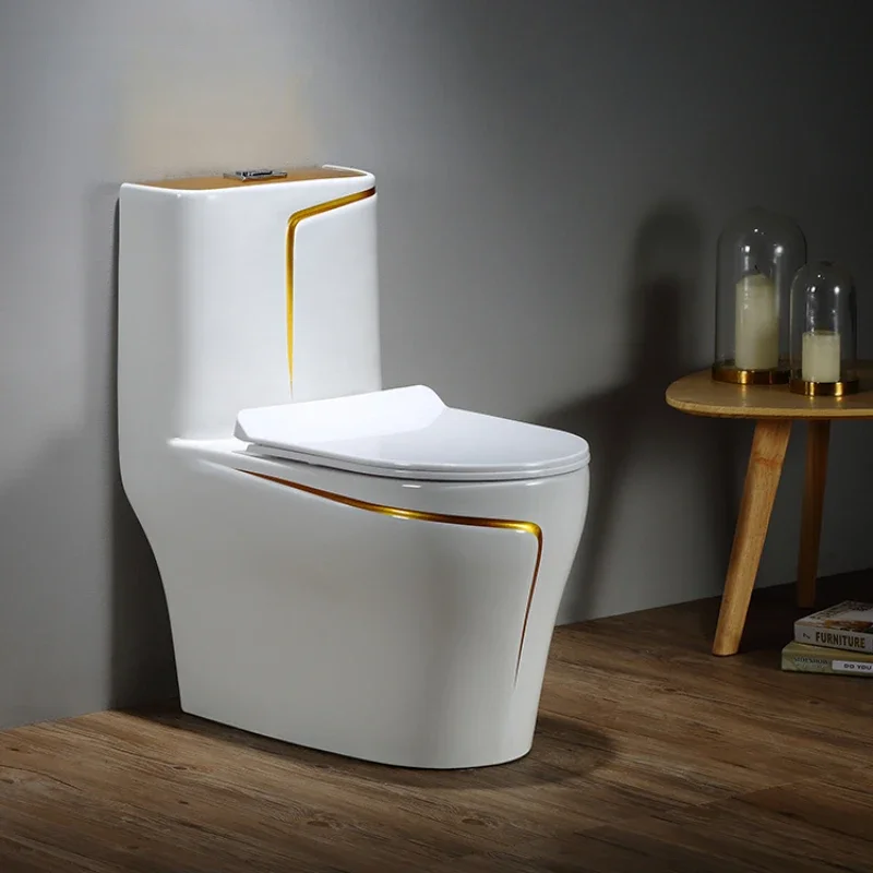 Ceramic luxury modern design bathroom suites wall hung toilet One Piece Closestool  wc