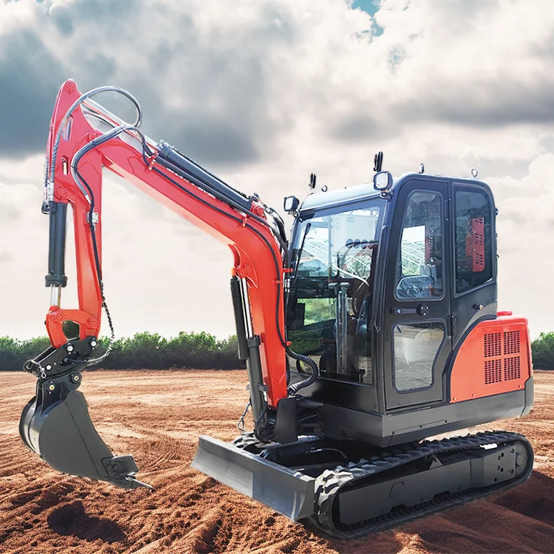 

Customized typ CE/EPA/EURO 5 2.5ton Garden Home Household Hydraulic Crawler Micro Small Mini Excavator Digger