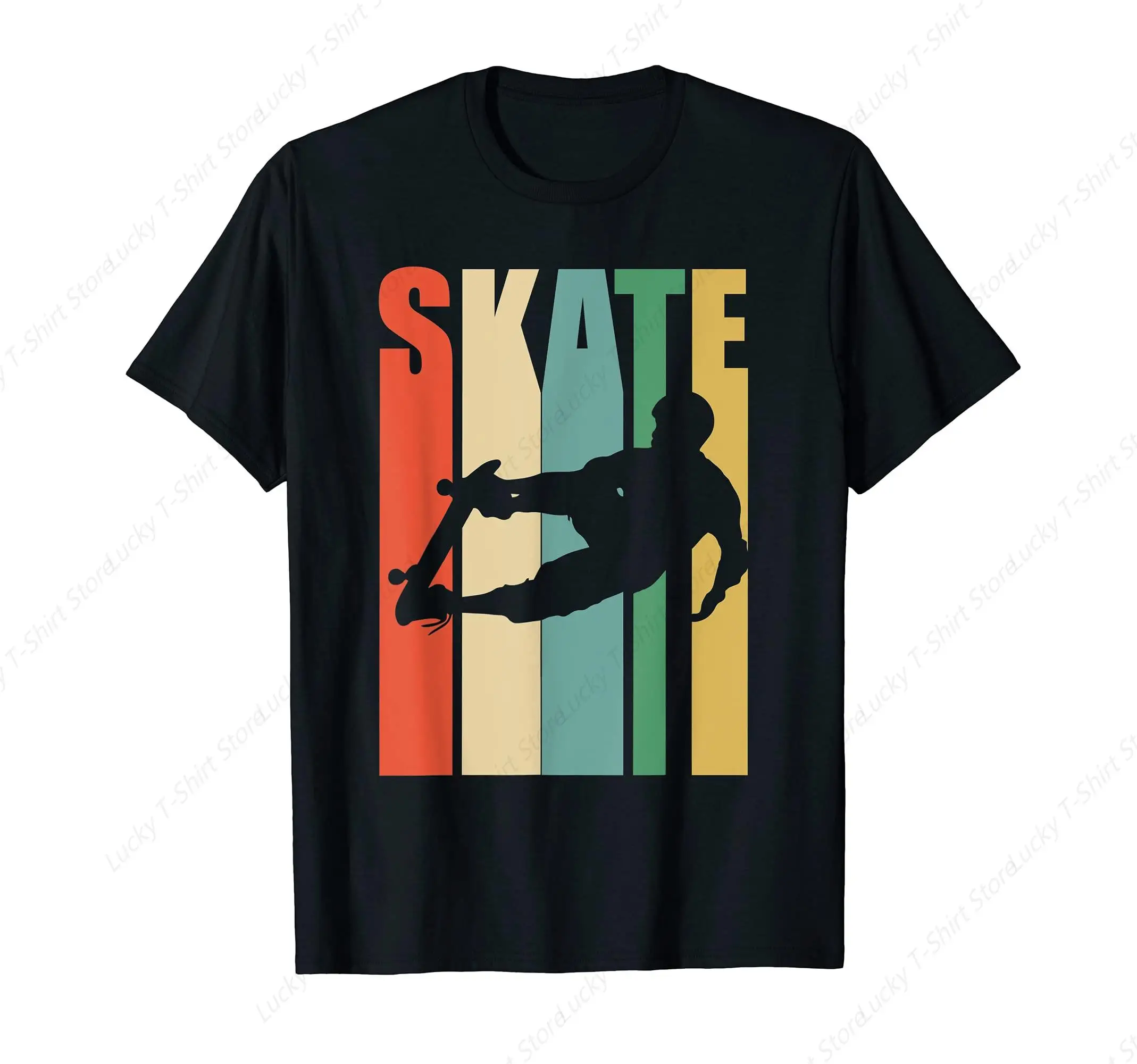 Skateboarder Retro Vintage T-Shirt Skateboarding Tee