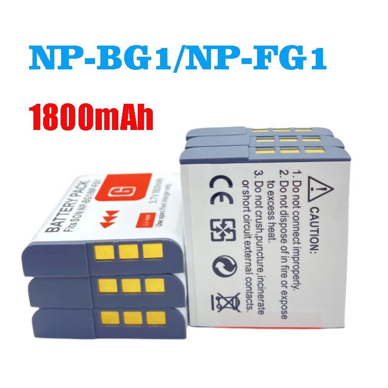 1800Mah NP-BG1 NP-F…