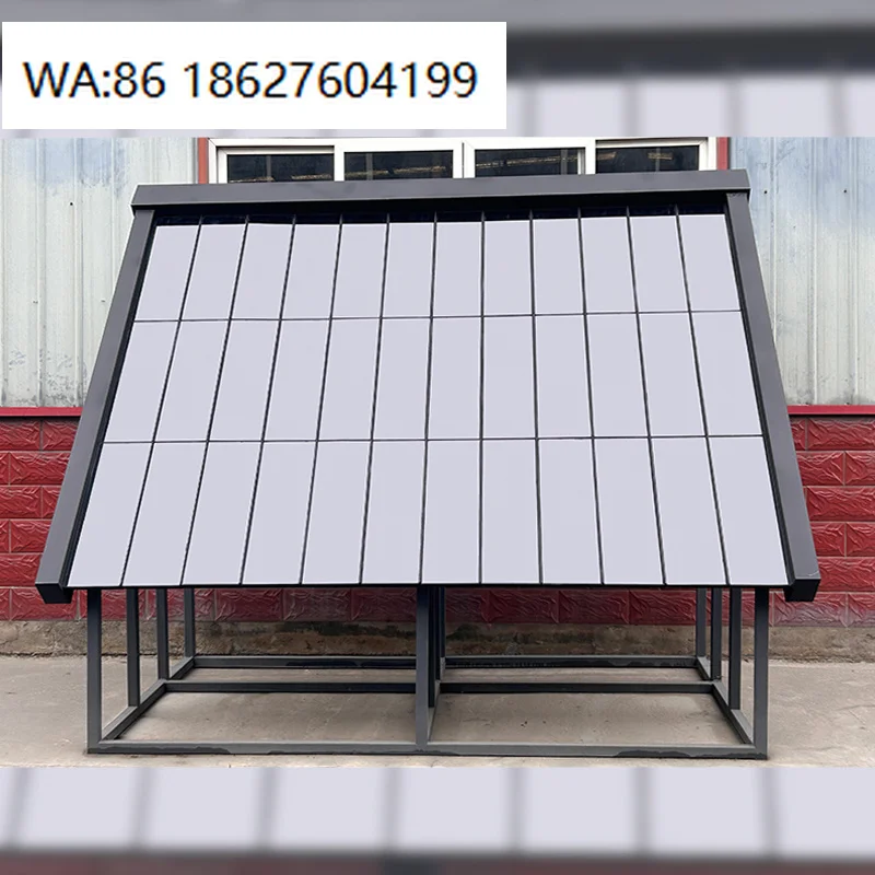 Bipv Cdte Double Glass Power Generation Roof Tiles Xlb01 30w Solar Photovoltaic Eco Friendly Commercial Building