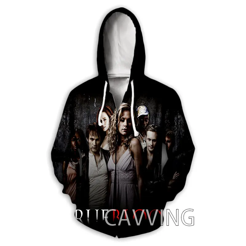 

CAVVING 3D Printed TV True Blood Zipper Hoodies Zip Hooded Sweatshirt Harajuku Hoodie Sweatshirt for Men/women