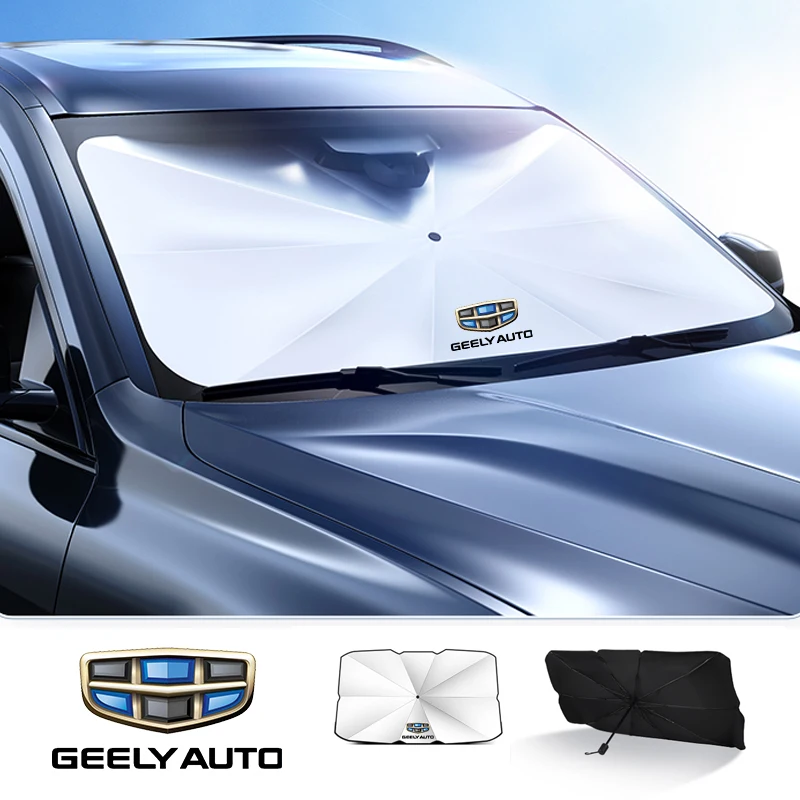 Suitable for Geely car insulation GC6 GC9 Tihao EC7 EC8 CK ATLAS GT Sport sunshade front windshield anti-UV sunshade