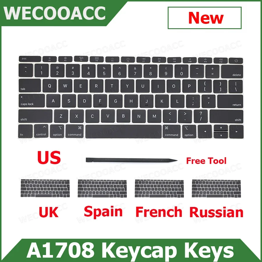 New Keyboard Keys Keycaps For Macbook Pro Retina 13