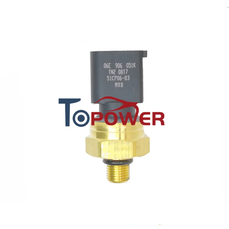 06E 906051 K 06E 906051 E 06E 906051 J Kraftstoffdrucksensor für Audii A1 S3 A8 Q5 TT RS5 VW EOS Golf Jetta Passat Polo Skoda Octavia