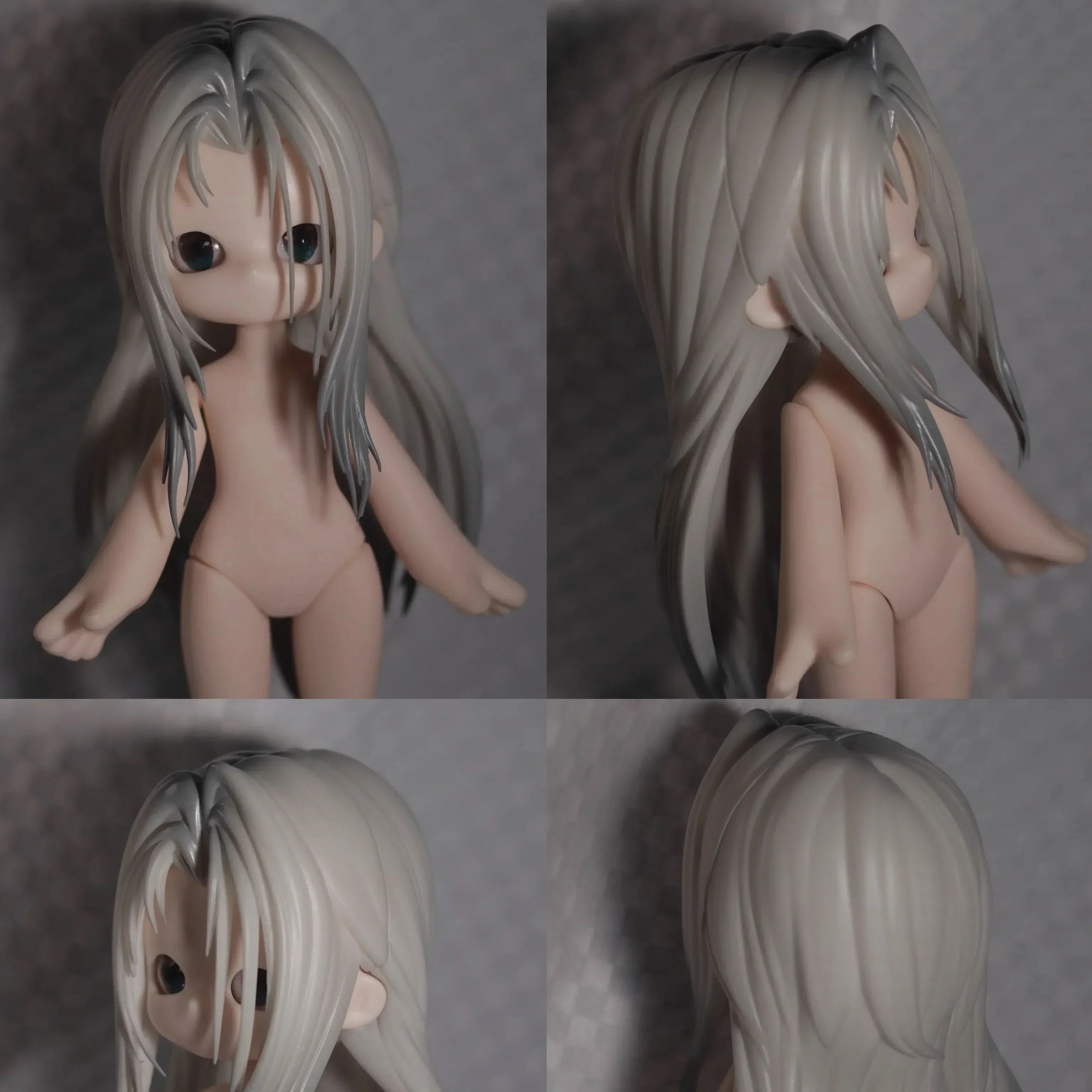 อะนิเมะเกม Sephiroth Ob11 ผม GSC ตุ๊กตา Clay Man อุปกรณ์เสริมเปลี่ยนวิกผมคอสเพลย์ของเล่นของขวัญ