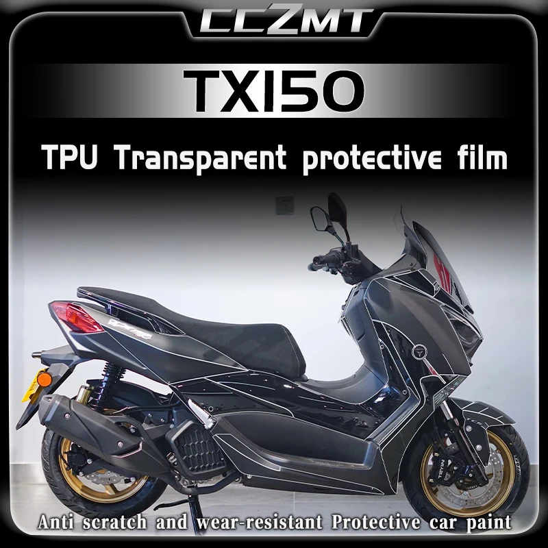 

For TEYIN TX150 TX 150 tx150 2023 invisible car cover transparent body protection fuel tank sticker modification accessories