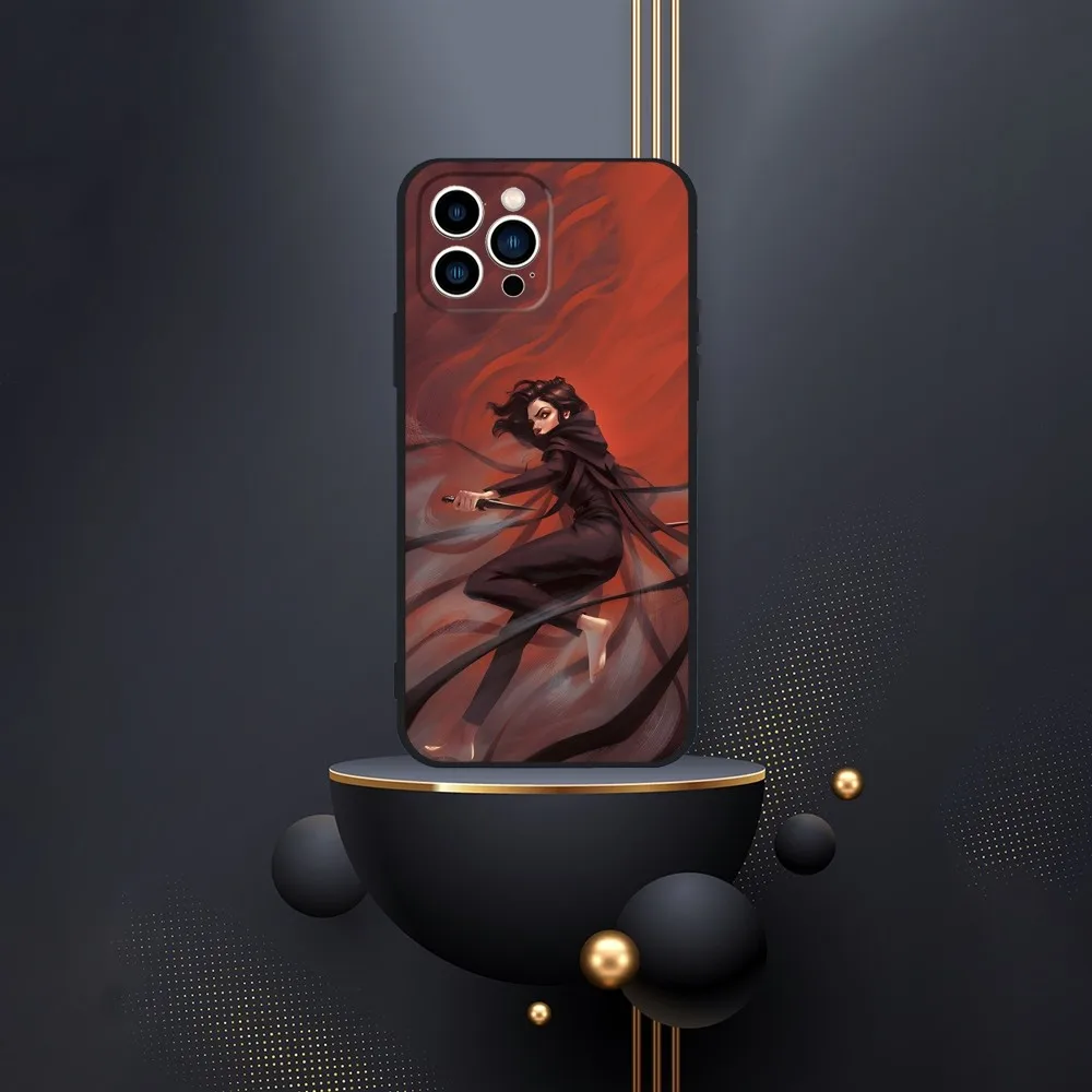 Mistborn Trilogy Vin Phone Case For iPhone 16,15,14,13,12,Pro,Max,11,7,8,Plus,XR,XS Max Shockproof Silicone Soft Shell