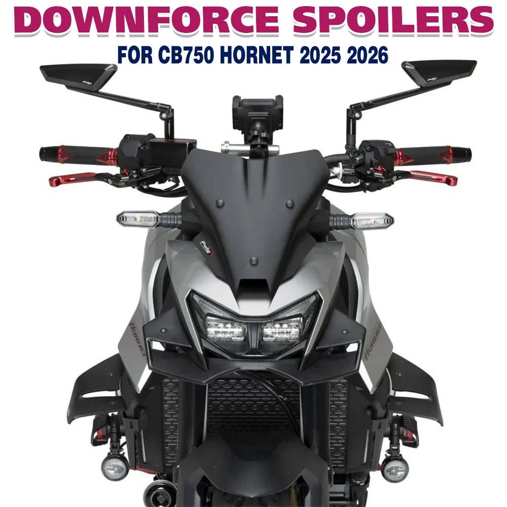 

CB750 Motorcycle Side Downforce Spoiler Fairing Winglet For Honda CB 750 Hornet 2025 2026 Naked Side Front Aerodynamic Wind Wing