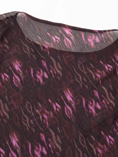 Sukienka damska w stylu retro z kwiatowym wzorem, asymetryczna, długa, z okrągłym dekoltem, dopasowana, francuska elegancja, poliester, odzież codzienna.