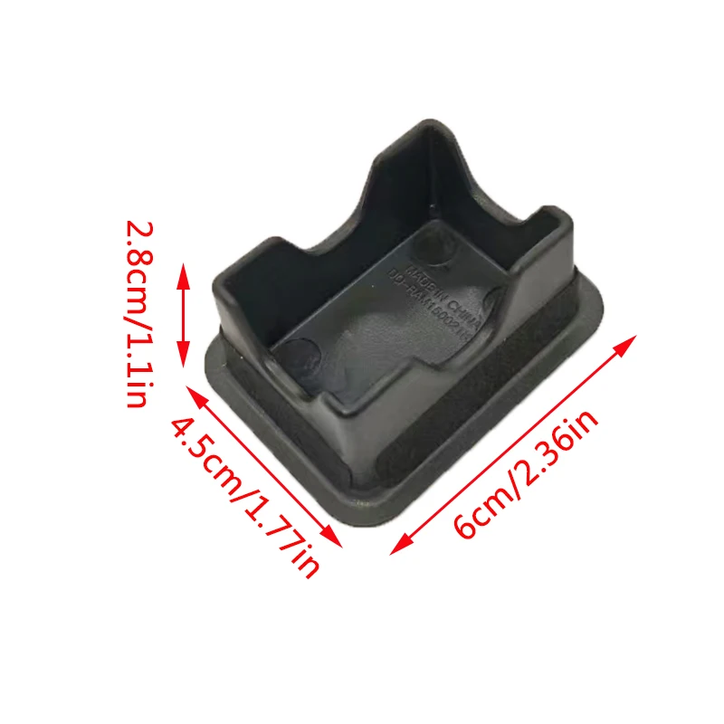 2X Stake Pocket Covers For Dodge Ram 1500 2500 2019-on Rear Truck Pickup Bed Rail Stake Pocket Plugs Hole Caps Car Part