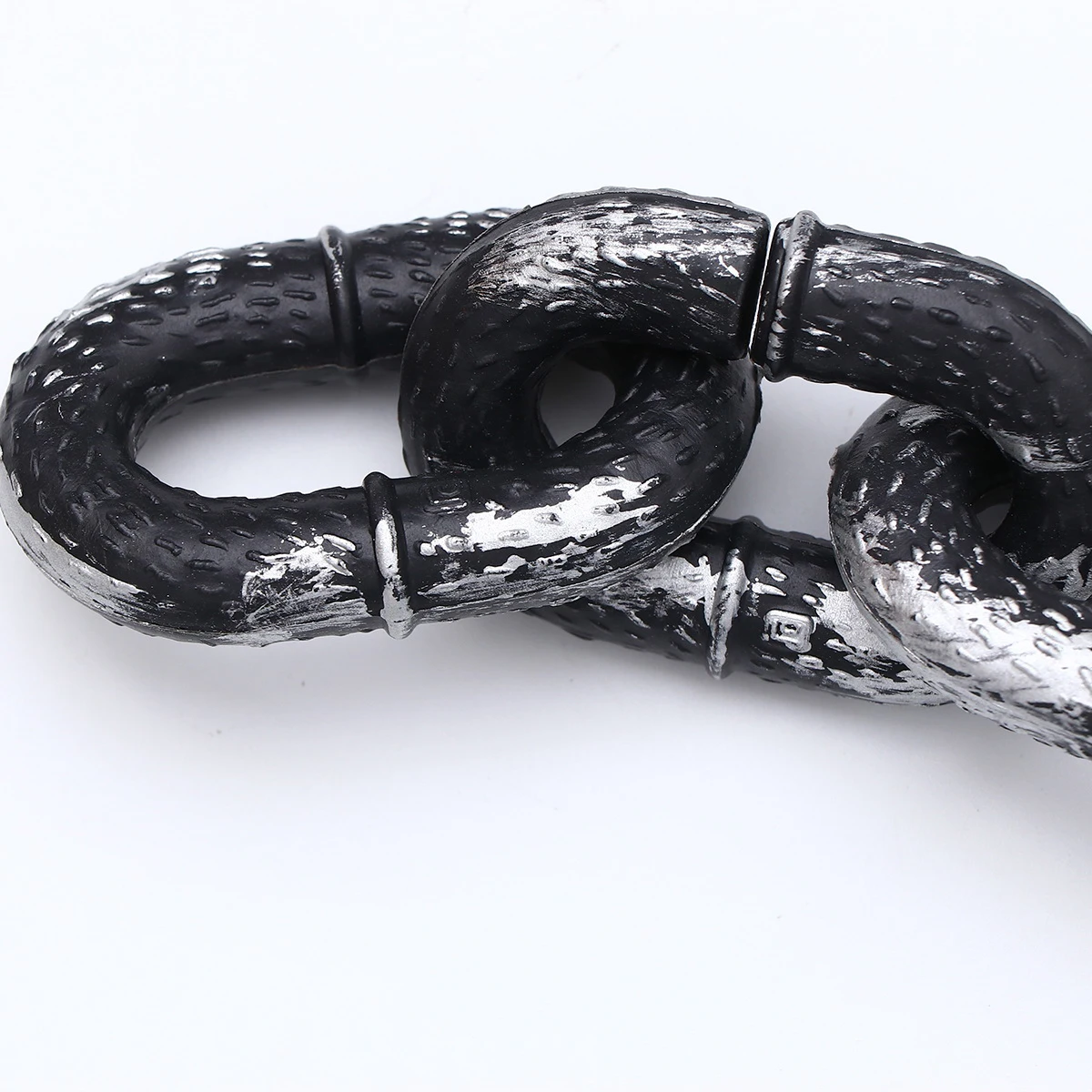 

Handcuffs Shackles Decoration Bar Festival Chain Halloween Big Buckle Safe Prop Fetter Accessory Costume